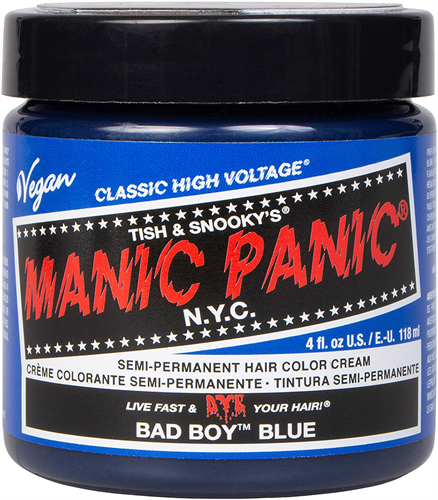 Manic Panic - Bad Boy Blue, Haartnung