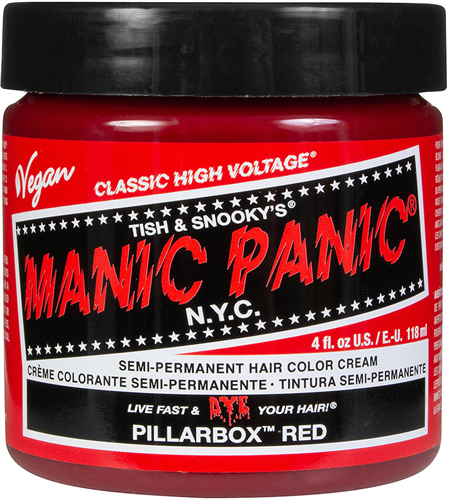 Manic Panic - Pillarbox Red, Haartnung