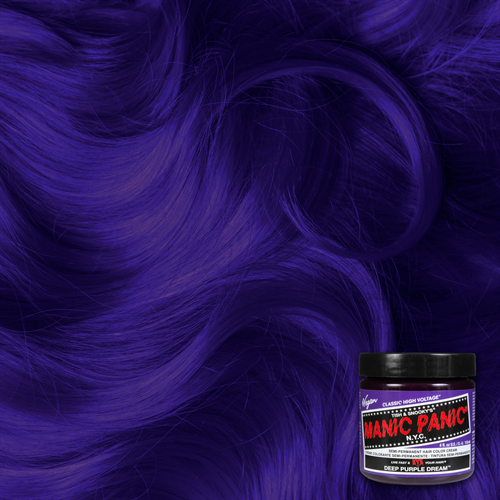 Directions Haarfarbe Deep Purple – Intensives Dunkellila Für Kreative Styles, 89 Ml, Auch Für Blonde & Blondierte Haare