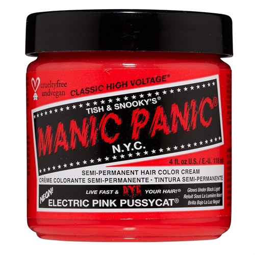 Manic Panic - Pussycat Pink, Haartnung