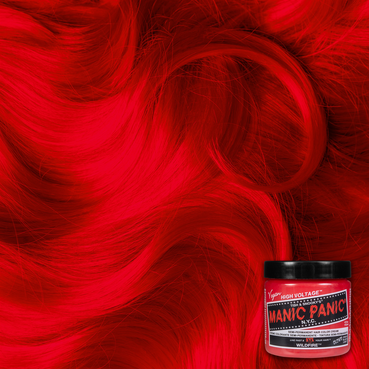 Manic Panic - Wildfire, Haartnung