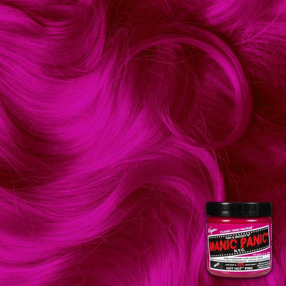 Manic Panic - Hot Hot Pink, Haart�nung